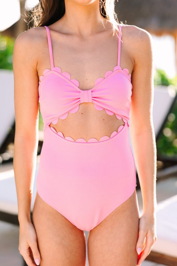 Can t Hide Blush Pink One Piece Swimsuit For Discount - Image 3