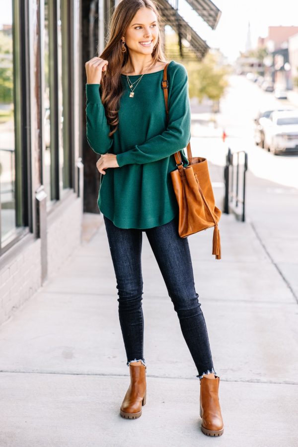 Good Girl Gone Juniper Green Classic Tunic Online Hot Sale - Image 2