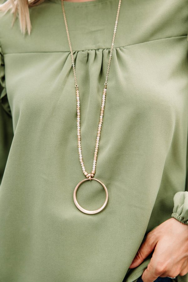 All In Ivory White Necklace Online Hot Sale - Image 2