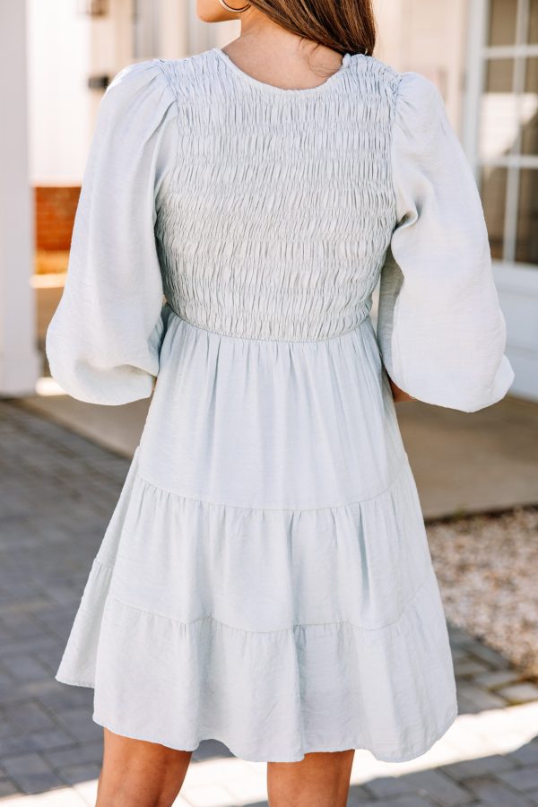Easy To Love Mint Green Tiered Dress Cheap - Image 3