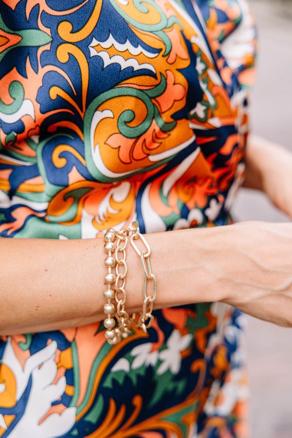 What You Know Gold Bracelet Set Hot on Sale