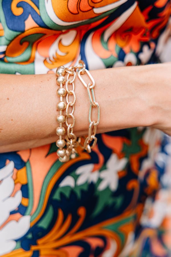 What You Know Gold Bracelet Set Hot on Sale - Image 2