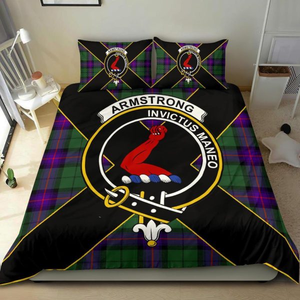 Armstrong Tartan Crest Bedding Set - Luxury Style Discount