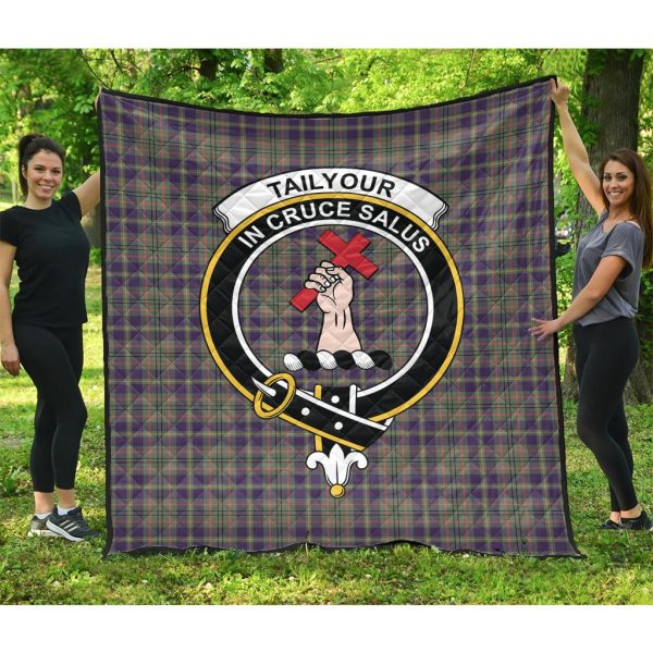 Taylor Weathered Tartan Crest Quilt For Cheap - Image 3