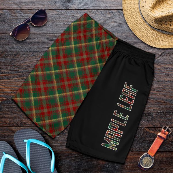 Maple Leaf Tartan Men s Short - Cross Style Discount