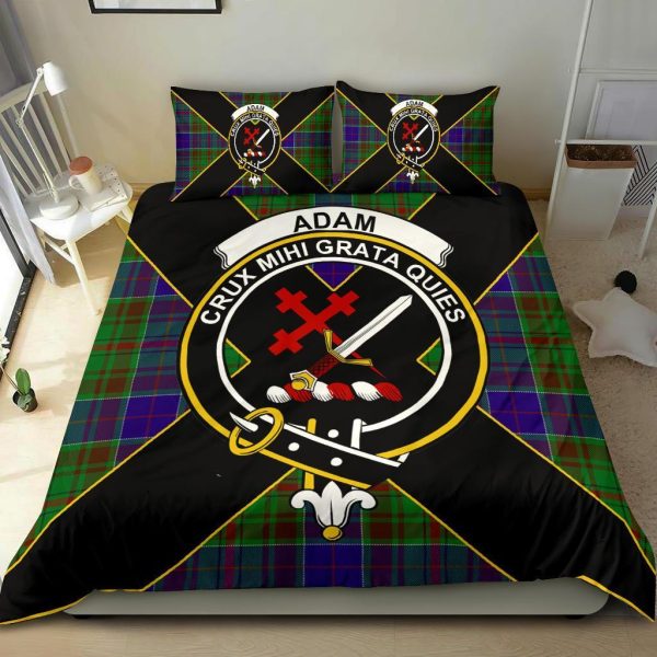 Adam Tartan Crest Bedding Set - Luxury Style Fashion